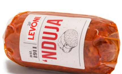 LEVONI SALAME NDUJA CALABRESE 400 GRS.