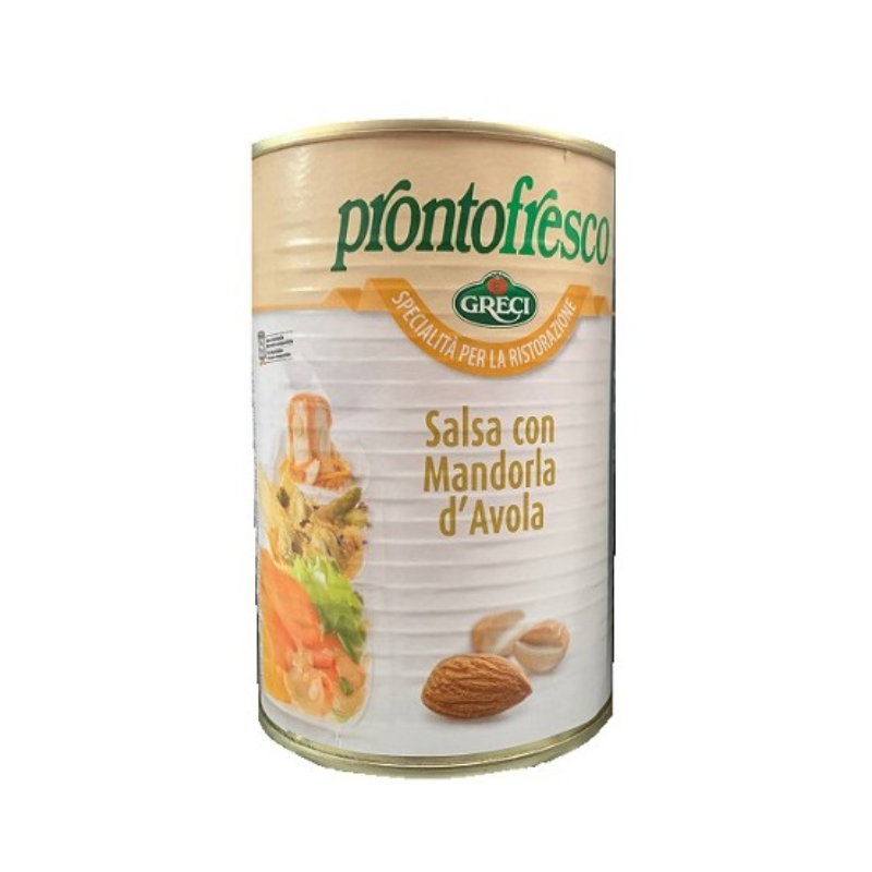 SALSA CON MANDORLA D' AVOLA PASTA DE ALMENDRAS 400 G