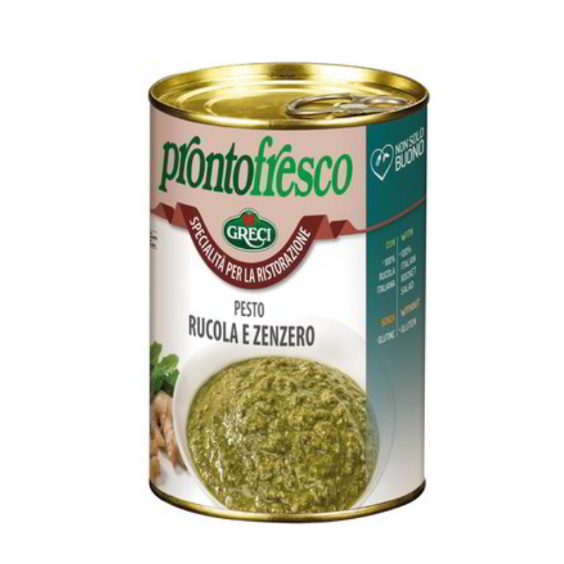 PESTO RUCULA ZENZERO-PESTO DE RUCULA  400 G