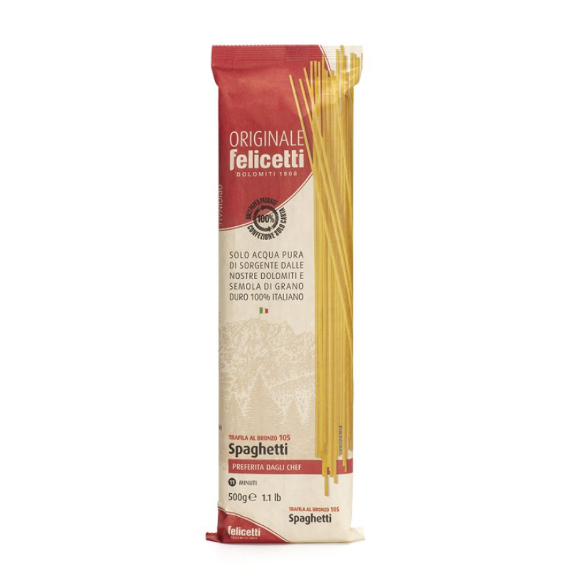 FELICETTI Pastas de Semola Speciale Spaghetti 500 g