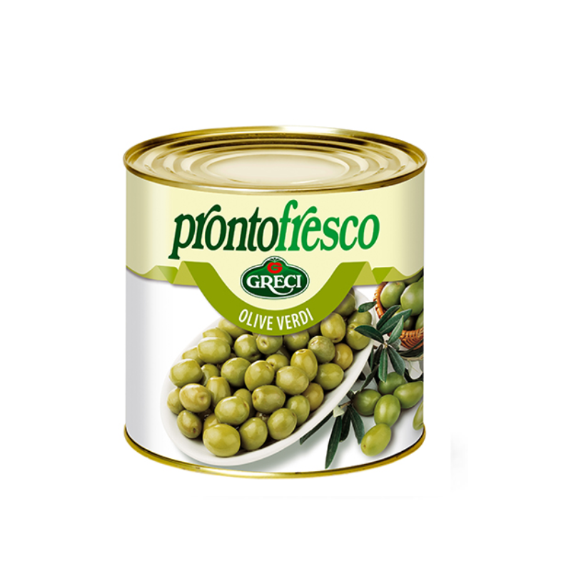 OLIVE VERDI PER APERITIVO - ACEITUNAS VERDES P/APERITIVOS 2600 g