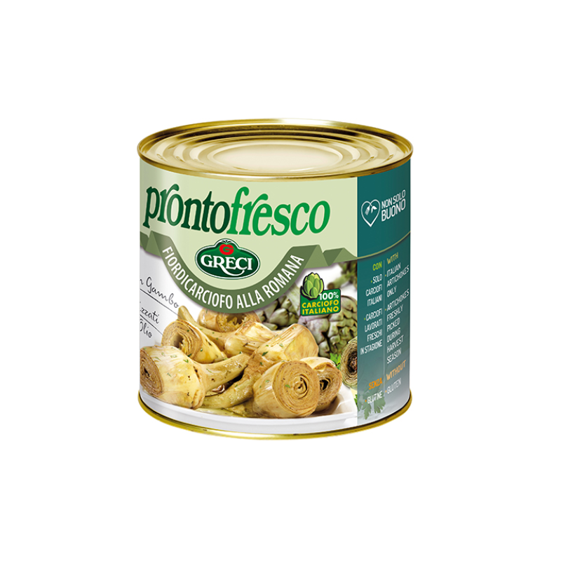 FIORDICARCIOFO ALLA ROMANA - ALCACHOFAS A LA ROMANA 2400 G