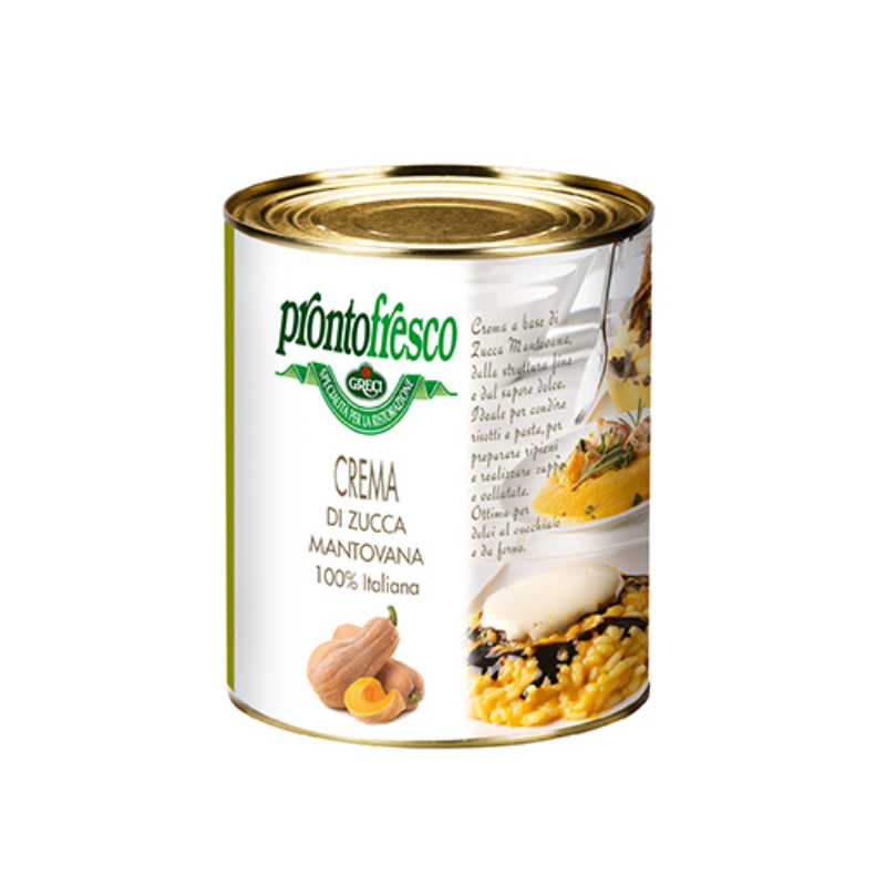 CREMA DI ZUCCA MANTOVANA - PASTA DE ZAPALLO DE MANTOVA 400 G