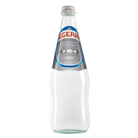 EGERIA AGUA MINERAL CON GAS 0,5 LTS. BOTELLA DE VIDRIO