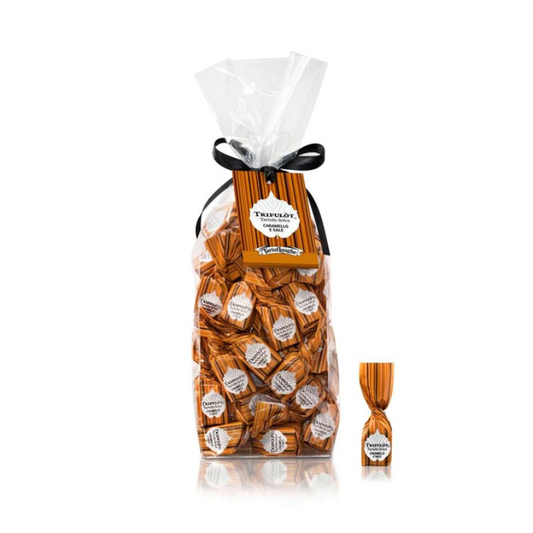 DULCES C/TAR PRALINE CARAM.Y SAL 200 GR