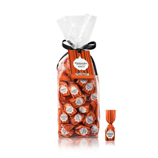 DULCES C/TART PRALINE AMARETTO 200 GR.