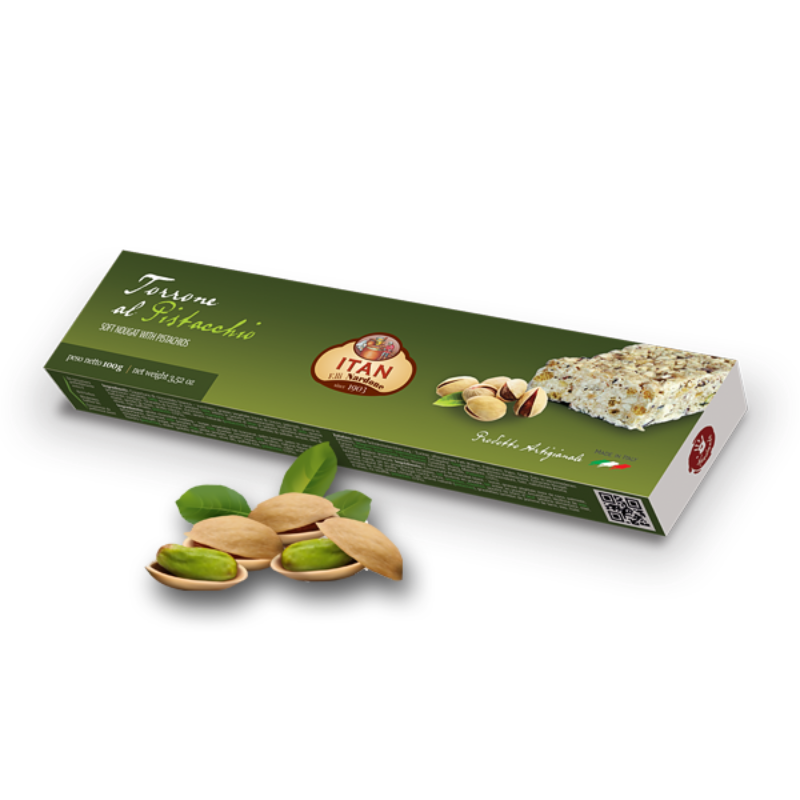 ITAN TURRÓN BLANDO C/PISTACHO 100 G