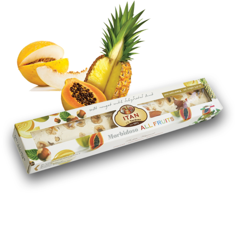 ITAN TURRÓN BLANDO CON FRUTAS 100 G