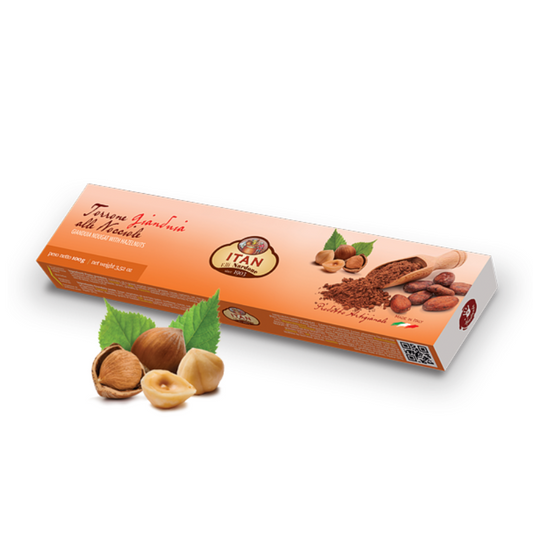 ITAN TURRÓN PASTA CHOC Y AVELLANAS Y RON 100 G