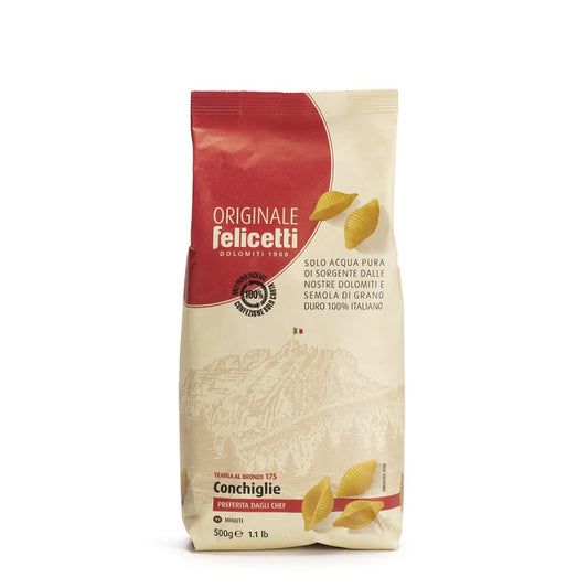 FELICETTI Pastas de Semola Speciale Conchiglie  500 g