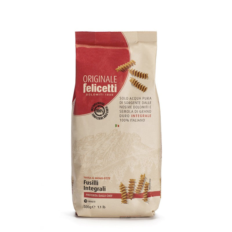 FELICETTI Pastas originale Integrale Fusilli 500 g