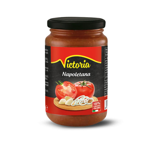 SALSA DE TOMATE NAPOLETANA VICTORIA 350 GR.